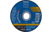 PFERD PSF STEELOX 61730122 Doorslijpschijf recht 115 mm 25 stuk(s) RVS, Staal - thumbnail