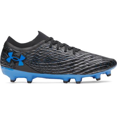 Under Armour Magnetico Pro 5 Gras Voetbalschoenen (FG) Zwart Blauw