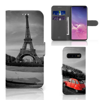 Samsung Galaxy S10 Plus Flip Cover Eiffeltoren - thumbnail