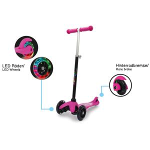 Jamara KickLight Scooter roze