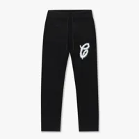 Croyez Fluffy Essence Knit Sweatpants Heren Zwart - Maat S - Kleur: Zwart | Soccerfanshop