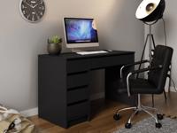 Bureau ADARAS 5 lades zwart