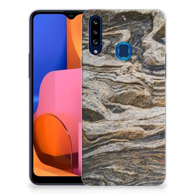 Samsung Galaxy A20s | TPU | Siliconen hoesje | Steen