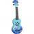 Mahalo MD1HB/BUB Designer Series Hibiscus Blue Burst ukelele