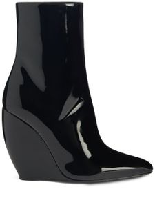 Giuseppe Zanotti bottines Tylde en cuir 105 mm - Noir