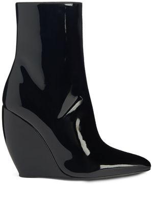 Giuseppe Zanotti bottines Tylde 105 mm à semelle compensée - Noir