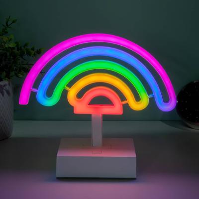 Neon regenbooglamp