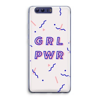 GRL PWR: Honor 9 Transparant Hoesje