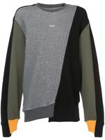 Mostly Heard Rarely Seen sweat colour block - Gris - thumbnail