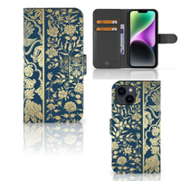 iPhone 15 Hoesje Beige Flowers