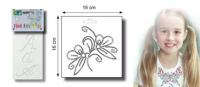Vaessen Creative • hotfix deco stencil 16x16cm bloem