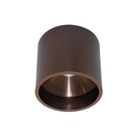 Artdelight Plafondlamp Orleans Ø 11 cm H 10 cm koper brons