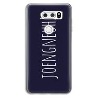Joengneuh!: LG V30 Transparant Hoesje