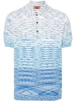 Missoni polo à manches courtes - Bleu