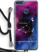 Sterrenbeeld - Donker: Huawei P Smart (2018) Transparant Hoesje met koord