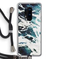 Golven: OnePlus 8 Pro Transparant Hoesje met koord