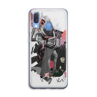Dissimulation du réel: Samsung Galaxy A40 Transparant Hoesje