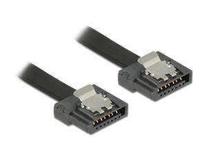 DeLOCK 0.5m SATA III SATA-kabel 0,5 m SATA 7-pin Zwart
