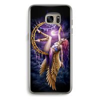 Aerial Angel: Samsung Galaxy S7 Edge Transparant Hoesje