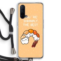 You're Shrimply The Best: OnePlus Nord CE 5G Transparant Hoesje met koord