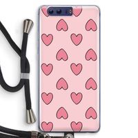 Ondersteboven verliefd: Honor 9 Transparant Hoesje met koord