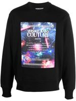 Versace Jeans Couture sweat à imprimé graphique - Noir