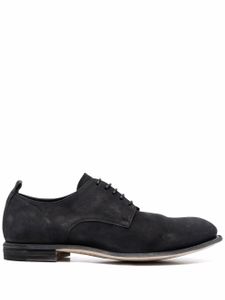 Officine Creative derbies Durga en cuir - Noir