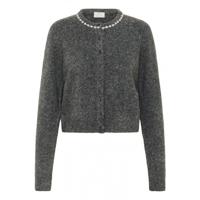 Kaffe - Grijs | unisex | Vest | Grijs | XXL | regular | Kamst mode