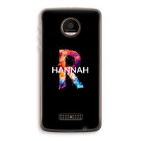 Abstract Spectrum: Motorola Moto Z Force Transparant Hoesje
