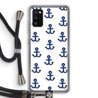 Ankers: Samsung Galaxy A41 Transparant Hoesje met koord