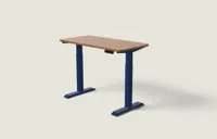 Desktronic HomeOne bureau Diepblauw / Walnoot / 120x60 cm
