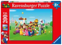 Ravensburger puzzel 200 stukjes super mario avontuur