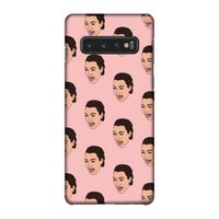 Ugly Cry Call: Samsung Galaxy S10 4G Volledig Geprint Hoesje