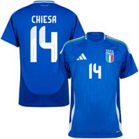 Italië Shirt Thuis 2024-2025 + Chiesa 14 - thumbnail