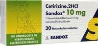 Cetirizine 2HCl 10 mg - thumbnail