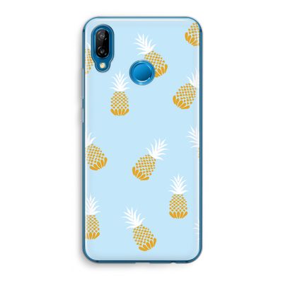 Ananasjes: Huawei P20 Lite Transparant Hoesje