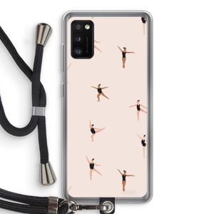 Dancing #1: Samsung Galaxy A41 Transparant Hoesje met koord