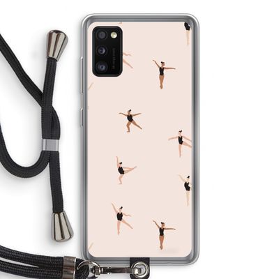 Dancing #1: Samsung Galaxy A41 Transparant Hoesje met koord