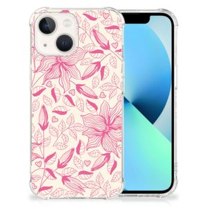 iPhone 13 Case Pink Flowers