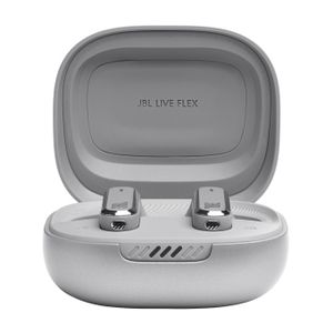 JBL LIVE FLEX Headset Draadloos In-ear Muziek Bluetooth Zilver