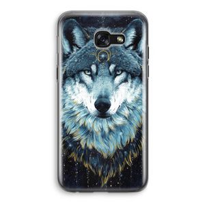 Darkness Wolf: Samsung Galaxy A5 (2017) Transparant Hoesje