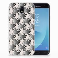 Samsung Galaxy J7 2017 | J7 Pro | TPU Hoesje | Salamander Grey