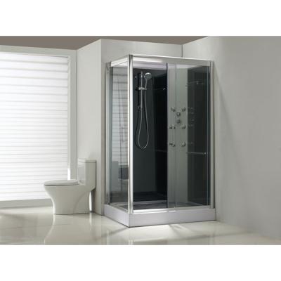 Xellanz Sunshine Rechts Complete Douchecabine - 120x90x218cm - Aluminium - 5mm Glas