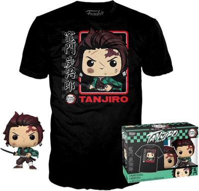 Demon Slayer Funko Pop! Tees & Vinyl - Tanjiro Kamado (Exclusive Special Edition)