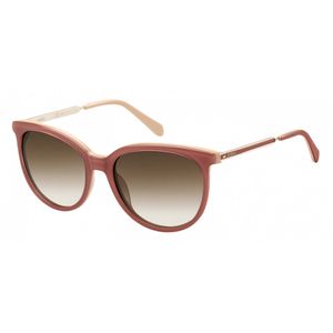 Fossil Fos 3064/s Zonnebril Dames Donker Roze/bruin Gradient