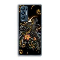 Huilende Wolf: Oppo Find X3 Neo Transparant Hoesje