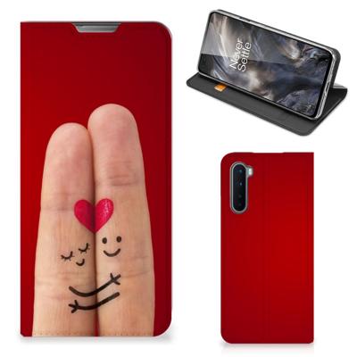 OnePlus Nord Hippe | Standcase | Liefde - Origineel Romantisch Cadeau