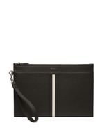 Bally Ribbon zipped leather envelope wallet - Noir - thumbnail