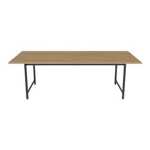 Bolia Track Outdoor Eettafel - 230 x 90 cm - Zwart