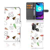 Motorola Moto E20 | E30 | E40 | Book Cover | IJsjes